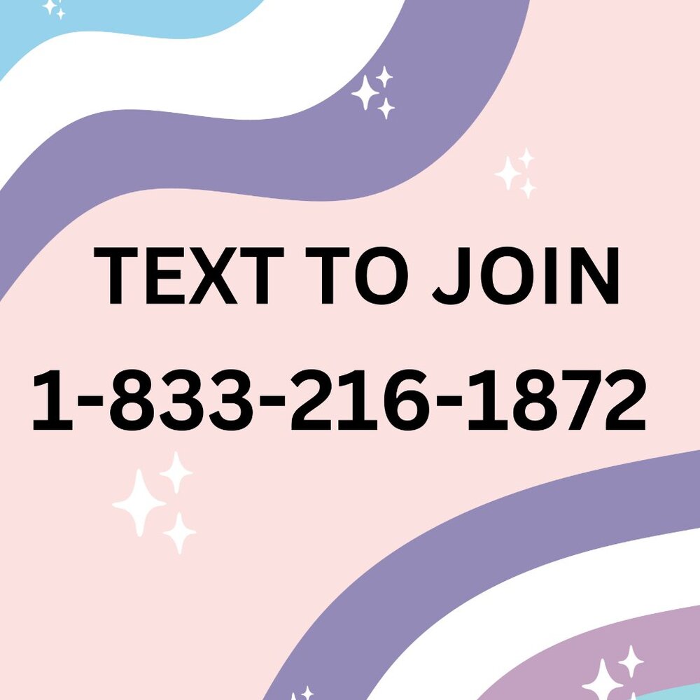Live Text Notification - Text word Join to be notified when I go Live